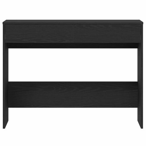 Radni stol Crni hrast 101x50x76,5 cm Konstruirano drvo - Crni hrast Cijena