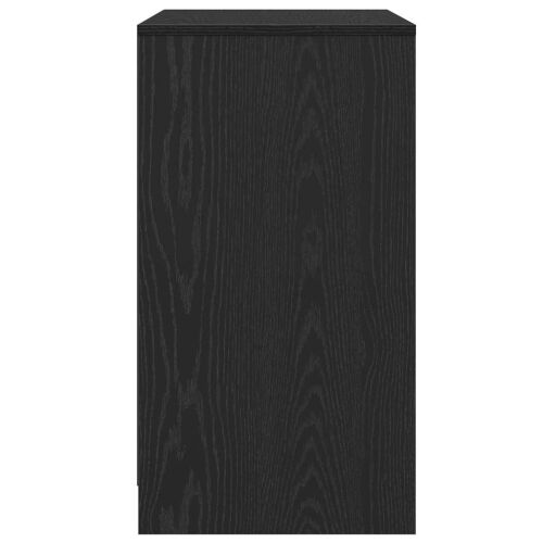 Komoda crni hrast 70x41x75 cm Inženirsko drvo - Crni hrast Cijena