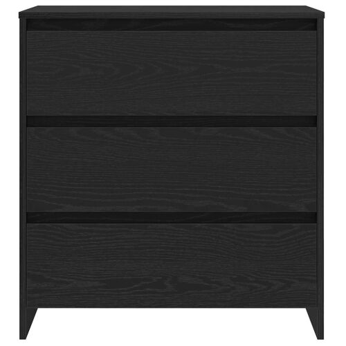Komoda crni hrast 70x41x75 cm Inženirsko drvo - Crni hrast Cijena