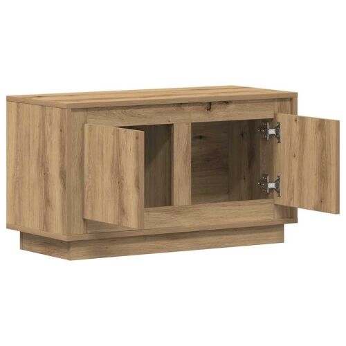 TV ormar 80 x 35 x 45 cm hrast artisan Konstruirano drvo - hrast artisan Cijena