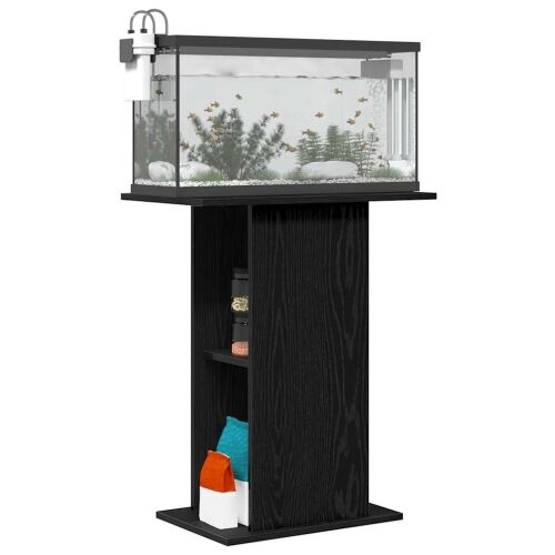 Stalak za akvarij crni hrast 60,5 x 36 x 72,5 cm Konstruirano drvo - Crni hrast 60.5 x 36 x 72.5 cm Crni hrast 60.5 x 36 x 72.5  Cijena