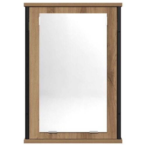 Ormarić za kupaonsko ogledalo Artisan hrast 42x12x60 cm Konstruirano drvo - hrast artisan 1 Hrast artisan Cijena