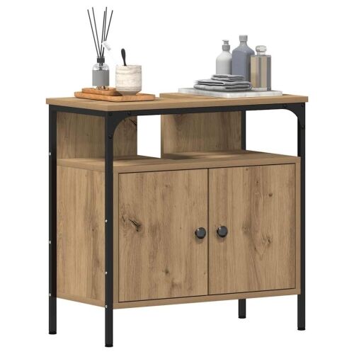 Ormarić za Lavabo - Umivaonik u kupaonici Artisan hrast 60x30x60 cm Inženjersko drvo - hrast artisan 1 60 cm Hrast artisan Cijena
