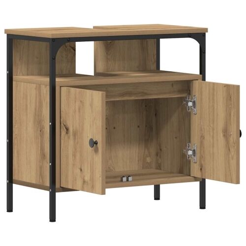 Ormarić za Lavabo - Umivaonik u kupaonici Artisan hrast 60x30x60 cm Inženjersko drvo - hrast artisan 1 60 cm Hrast artisan Cijena