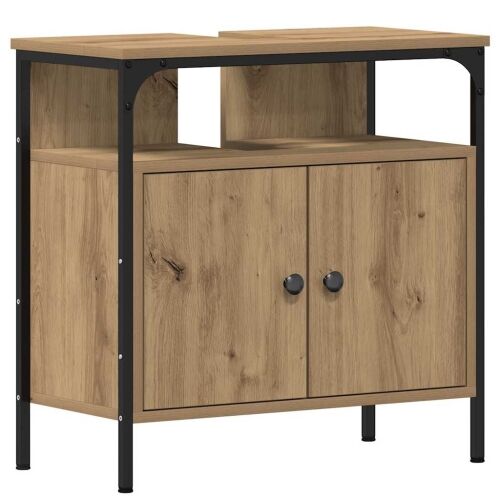 Ormarić za Lavabo - Umivaonik u kupaonici Artisan hrast 60x30x60 cm Inženjersko drvo - hrast artisan 1 60 cm Hrast artisan Cijena