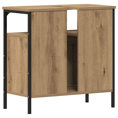 Ormarić za Lavabo - Umivaonik u kupaonici Artisan hrast 60x30x60 cm Inženjersko drvo - hrast artisan 1 60 cm Hrast artisan Cijena