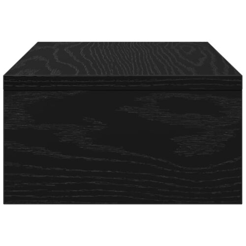 Stalak za monitor Crni hrast 42x24x13 cm Konstruirano drvo - Crni hrast Cijena