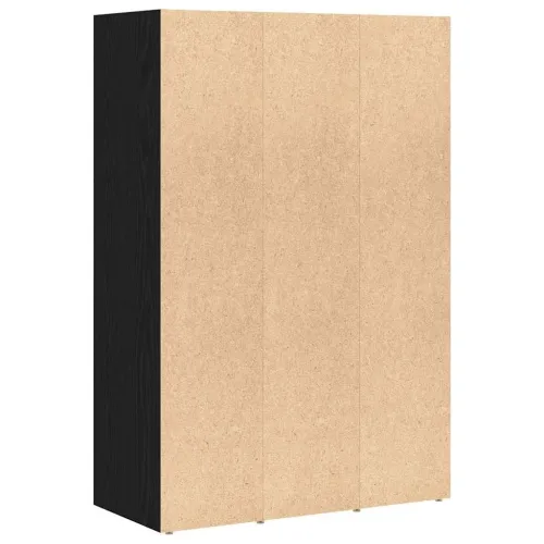 Ormar za knjige crni hrast 66x30x98 cm inženjerski drvo - Crni hrast 66 x 30 x 98 cm Cijena