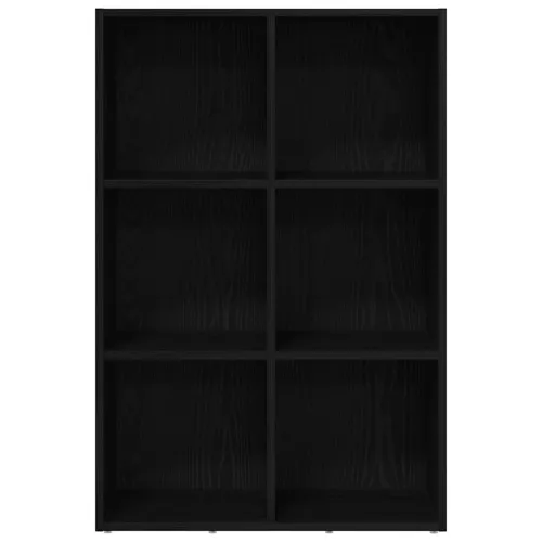 Ormar za knjige crni hrast 66x30x98 cm inženjerski drvo - Crni hrast 66 x 30 x 98 cm Cijena