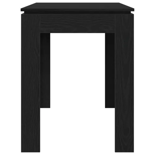 Blagovaonski stol Crni hrast 120x60x76 cm Konstruirano drvo - Crni hrast Cijena