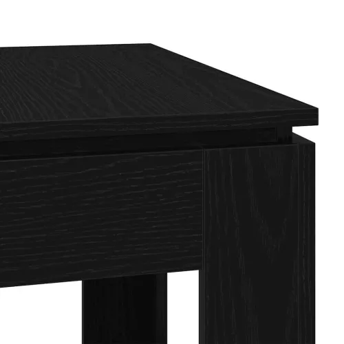 Blagovaonski stol Crni hrast 120x60x76 cm Konstruirano drvo - Crni hrast Cijena