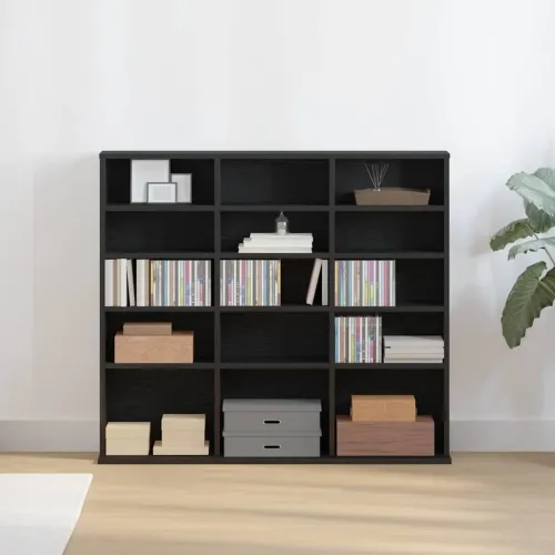 CD stalak – Ormarić za CD-ove crni hrast 100x23x89,5 cm inženjerski drvo - Crni hrast 100 x 23 x 89.5 cm Cijena
