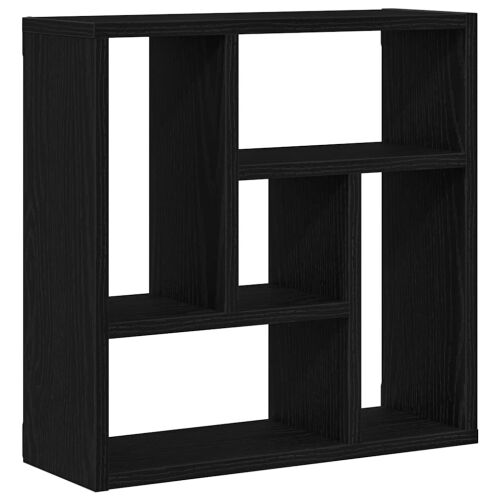 Zidna polica crni hrast 45x16x45 cm inženjerski drvo - Crni hrast 1 1 Crni hrast Cijena
