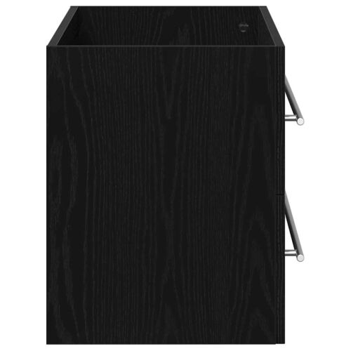 Ormarić za Lavabo - Umivaonik crni hrast 80x38,5x48 cm Konstruirano drvo - Crni hrast 80 x 38.5 x 48 cm 1 1 Cijena
