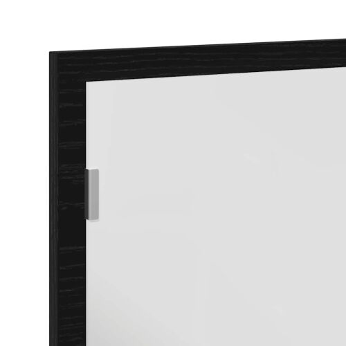 Kupaonsko ogledalo s LED svjetlima crni hrast 60x8,5x37 cm - Crni hrast 1 Crni hrast Cijena