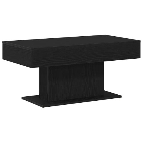 Stolić za kavu Crni hrast 96 x 50 x 45 cm Konstruirano drvo - Crni hrast Cijena