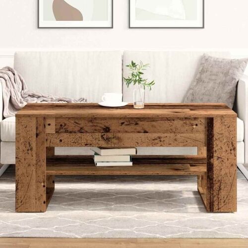 Stolić za kavu Staro drvo 102 x 55 x 45 cm Konstruirano drvo - Staro drvo Cijena