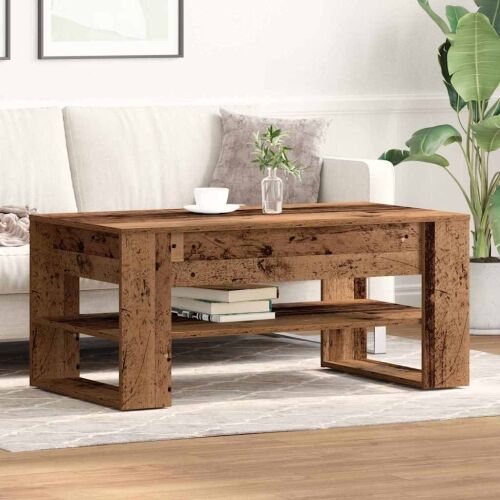 Stolić za kavu Staro drvo 102 x 55 x 45 cm Konstruirano drvo - Staro drvo Cijena