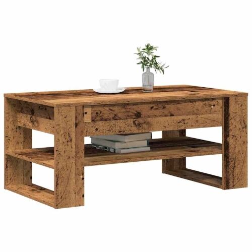 Stolić za kavu Staro drvo 102 x 55 x 45 cm Konstruirano drvo - Staro drvo Cijena