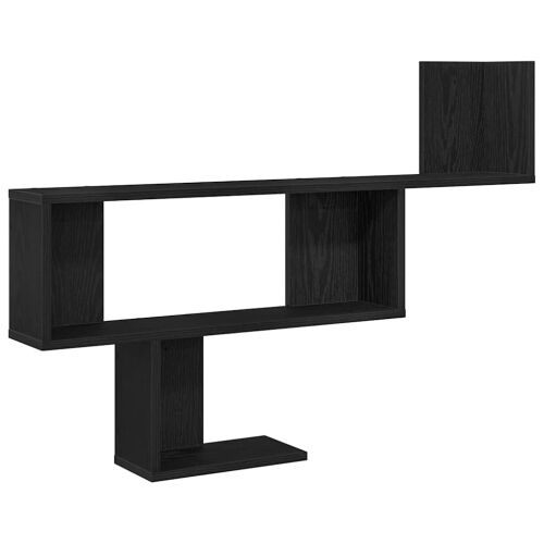 Zidna polica crni hrast 100x15x70 cm inženjerski drvo - Crni hrast 1 1 Crni hrast Cijena