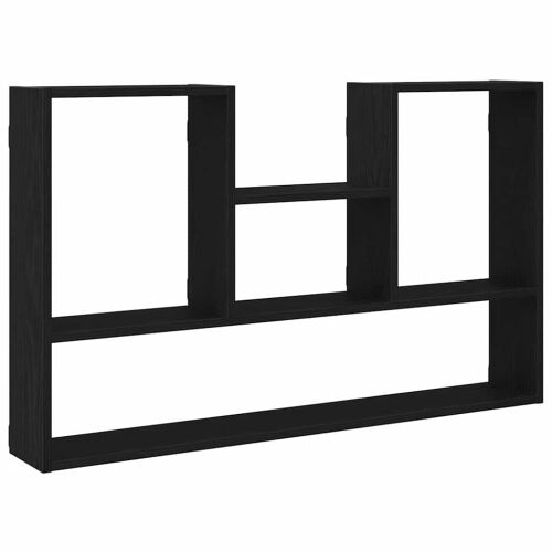 Zidna polica crni hrast 99x15x60 cm inženjerski drvo - Crni hrast 1 1 Crni hrast Cijena