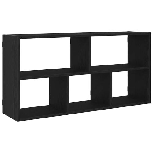 Zidna polica crni hrast 100x25x50 cm inženjerski drvo - Crni hrast 1 1 Crni hrast Cijena