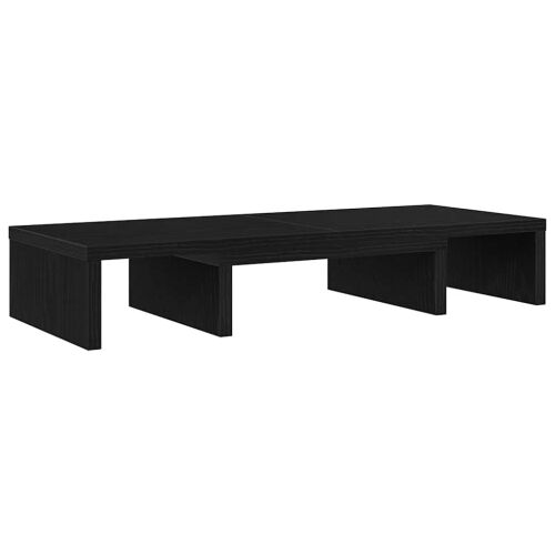 Podesivi stalak za monitor crni hrast 60x24x10,5 cm inženjerski drvo - Crni hrast 60 x 24 x 10.5 cm Crni hrast 60 x 24 x 10.5 cm Cijena