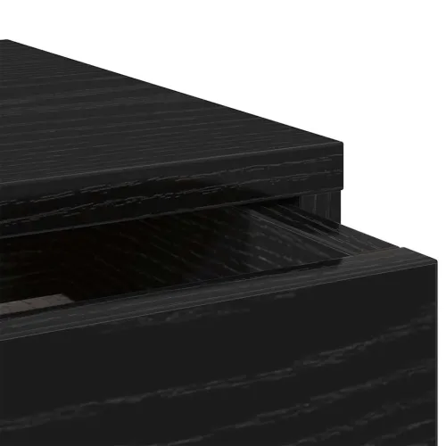 Stalak za monitor s ladicama Crni hrast 100x27x15 cm Konstruirano drvo - Crni hrast 100 x 27 x 15 cm Cijena