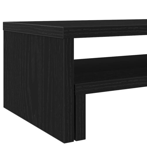 Stalak za monitor Crni hrast 54x22x15 cm Konstruirano drvo - Crni hrast Crni hrast Cijena