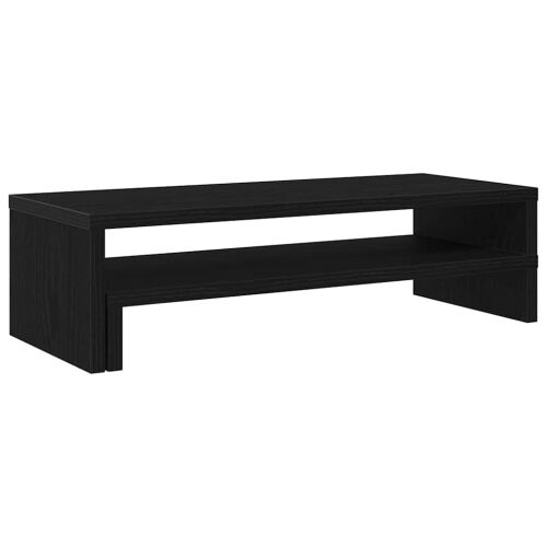 Stalak za monitor Crni hrast 54x22x15 cm Konstruirano drvo - Crni hrast Crni hrast Cijena