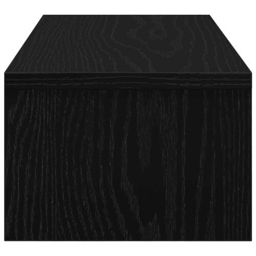 Stalak za monitor Crni hrast 54x22x15 cm Konstruirano drvo - Crni hrast Crni hrast Cijena
