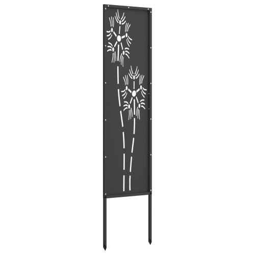 Privatnost u vrtu Crna 32 x 140 cm Hladno valjana čelična - Crna Šesterokut 32 x 140 cm Cijena