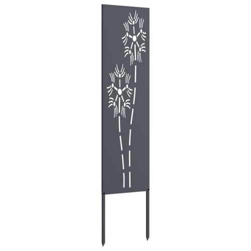 Privatnost u vrtu Antracit 32 x 140 cm Hladno valjana čelična - Antracit Šesterokut 32 x 140 cm Cijena