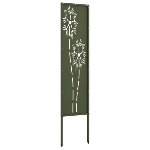 Privatnost u vrtu Rezbarija Maslinovo zelena 32 x 140 cm - Maslinastozelena Šesterokut 32 x 140 cm Cijena