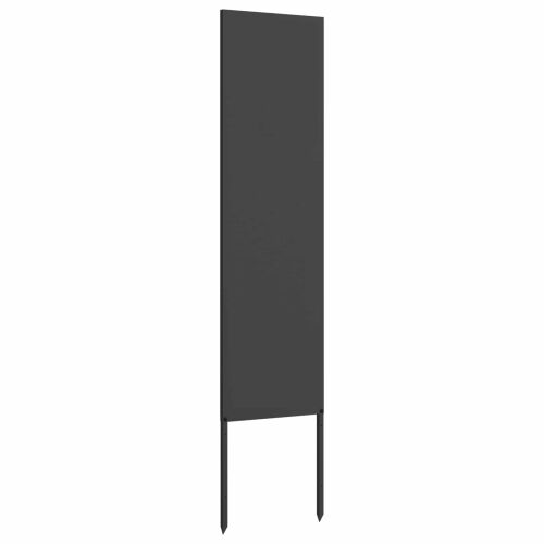 Privatnost u vrtu Crna 32 x 140 cm Hladno valjana čelična - Crna Jednostavno 32 x 140 cm Cijena