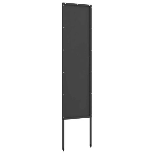 Privatnost u vrtu Crna 32 x 140 cm Hladno valjana čelična - Crna Jednostavno 32 x 140 cm Cijena