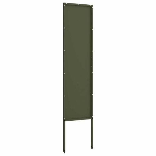 Privatnost u vrtu Rezbarija Maslinovo zelena 32 x 140 cm - Maslinastozelena Jednostavno 32 x 140 cm Cijena
