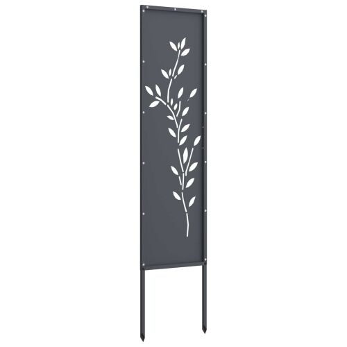Privatnost u vrtu Antracit 32 x 140 cm Hladno valjana čelična - Antracit List 32 x 140 cm Cijena
