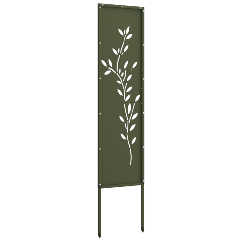 Privatnost u vrtu Cvjetni Maslinovo zelena 32 x 140 cm - Maslinastozelena List 32 x 140 cm Cijena