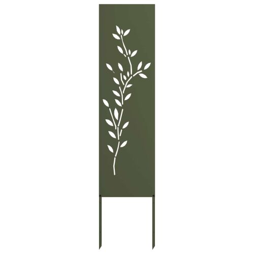 Privatnost u vrtu Cvjetni Maslinovo zelena 32 x 140 cm - Maslinastozelena List 32 x 140 cm Cijena