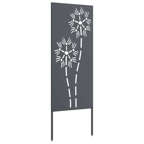 Privatnost u vrtu Antracit 50 x 140 cm Hladno valjana čelična - Antracit Šesterokut 50 x 140 cm Cijena