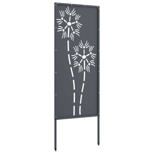 Privatnost u vrtu Antracit 50 x 140 cm Hladno valjana čelična - Antracit Šesterokut 50 x 140 cm Cijena