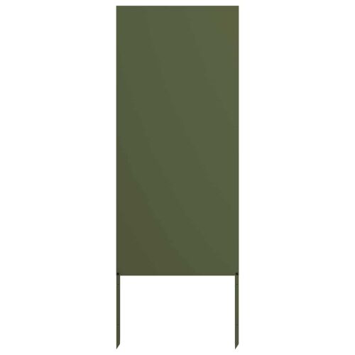 Privatnost u vrtu Rezbarija Maslinovo zelena 50 x 140 cm - Maslinastozelena Jednostavno 50 x 140 cm Cijena
