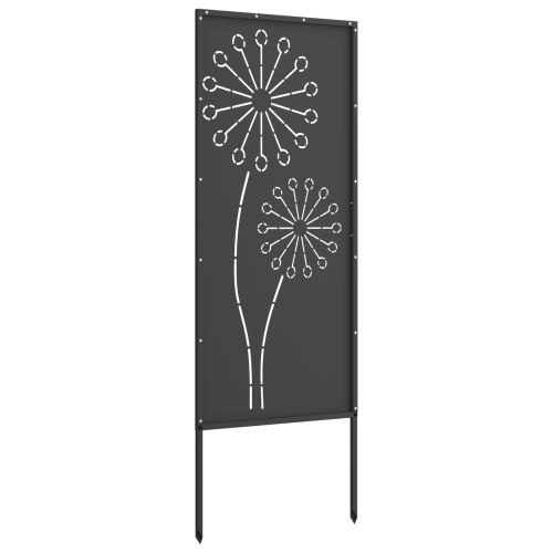 Privatnost u vrtu Crna 50 x 140 cm Hladno valjana čelična - Crna Okruglo 50 x 140 cm Cijena
