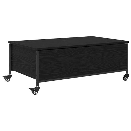 Stolić za kavu Crni hrast 91 x 55 x 32 cm Konstruirano drvo - Crni hrast Cijena