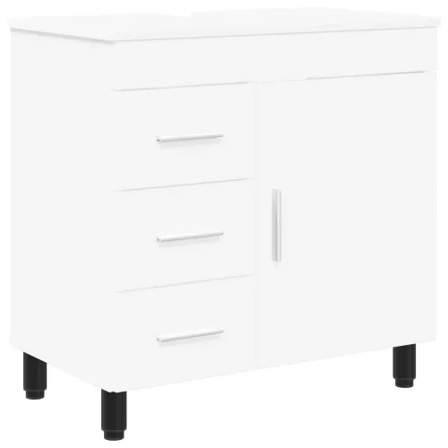 Toaletna jedinica Bijela 60 x 35 x 60 cm Konstruirano drvo - Bijela Cijena