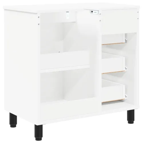 Toaletna jedinica Bijela 60 x 35 x 60 cm Konstruirano drvo - Bijela Cijena