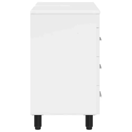 Toaletna jedinica Bijela visokog sjaja 60 x 35 x 60 cm - Bijela visokog sjaja Cijena