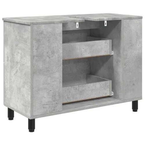 Toaletna jedinica Betonska siva 80 x 35 x 60 cm - Betonska siva Cijena