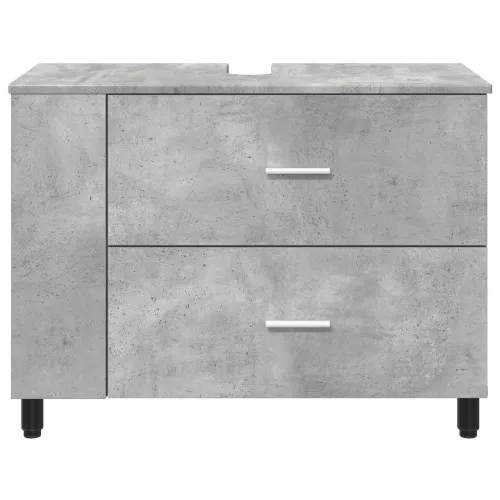 Toaletna jedinica Betonska siva 80 x 35 x 60 cm - Betonska siva Cijena